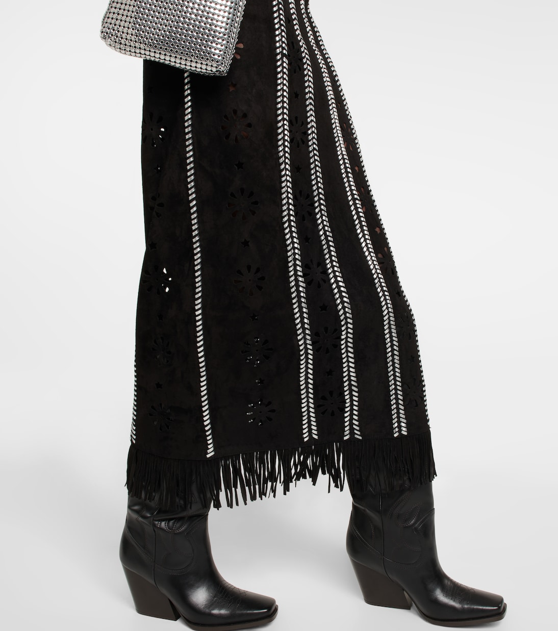 Brett suede cutout midi dress | Dodo Bar Or