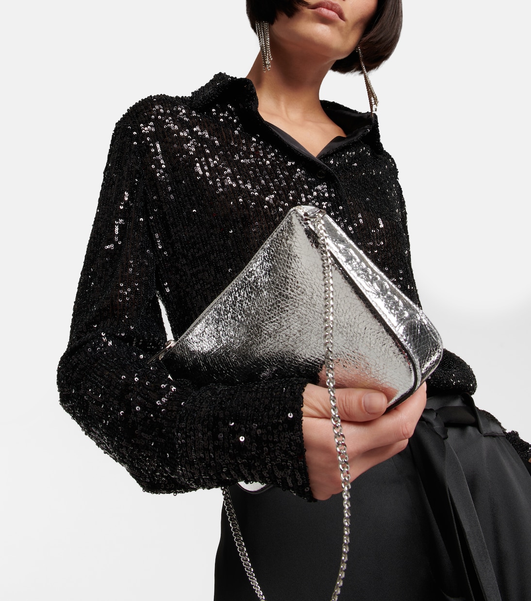 Clutch Loubila in pelle | Christian Louboutin