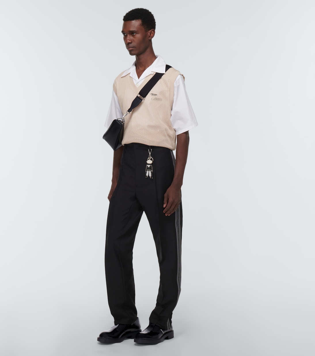 Slip-Ons aus Leder | Prada