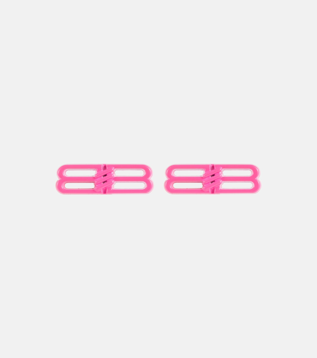 Balenciaga pink earrings hotsell