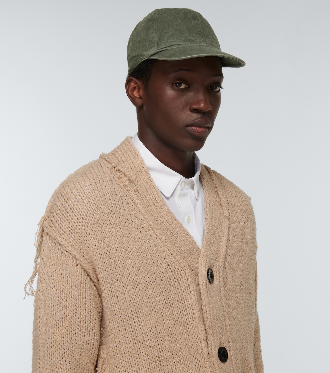 Gorra de algodón espigado | Sacai