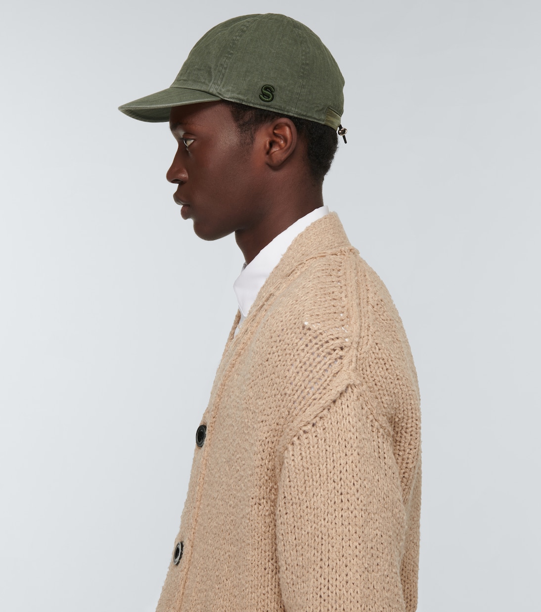 Gorra de algodón espigado | Sacai