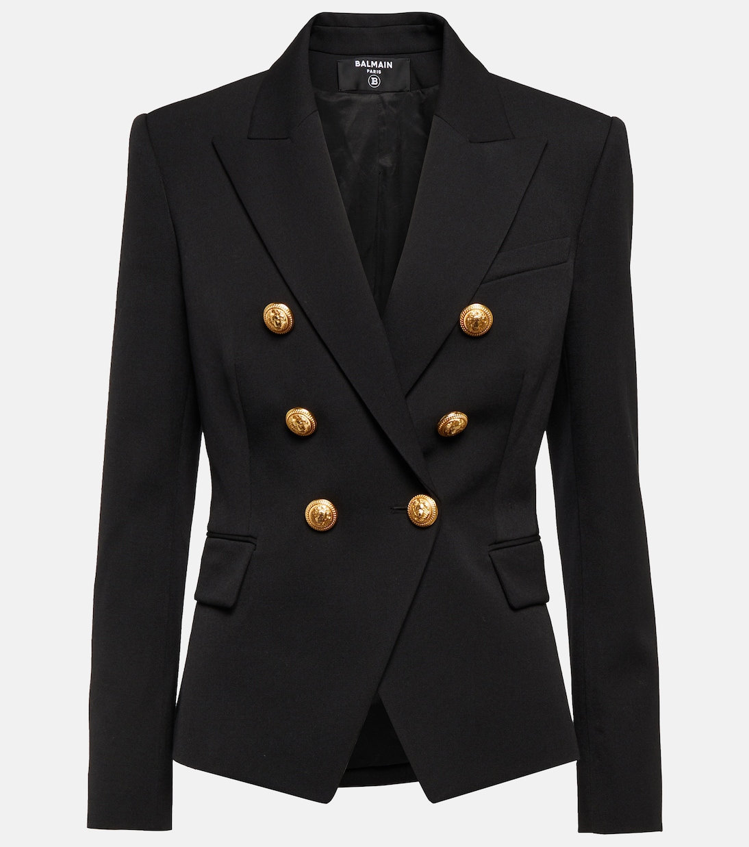Double-breasted wool blazer | Balmain
