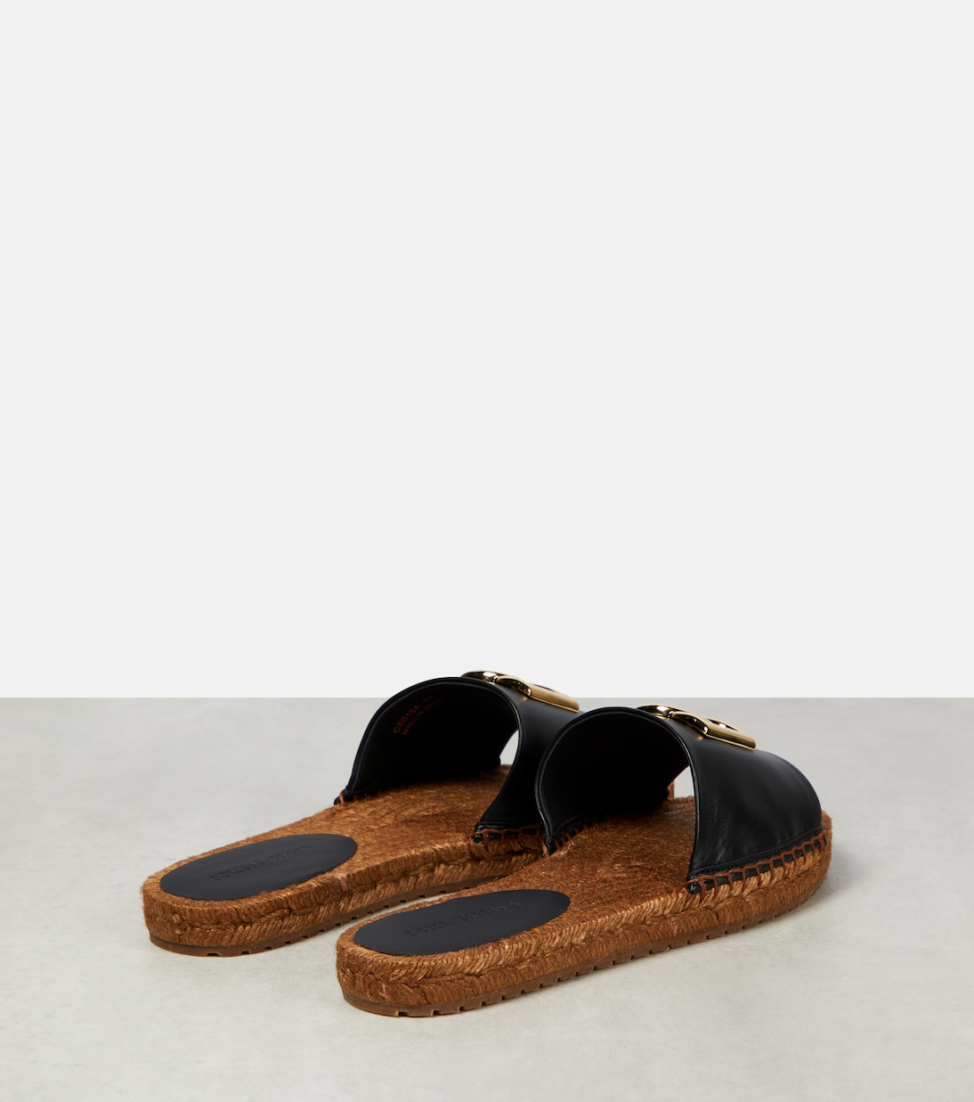 Espadrillas in pelle con cristalli | Dolce&Gabbana