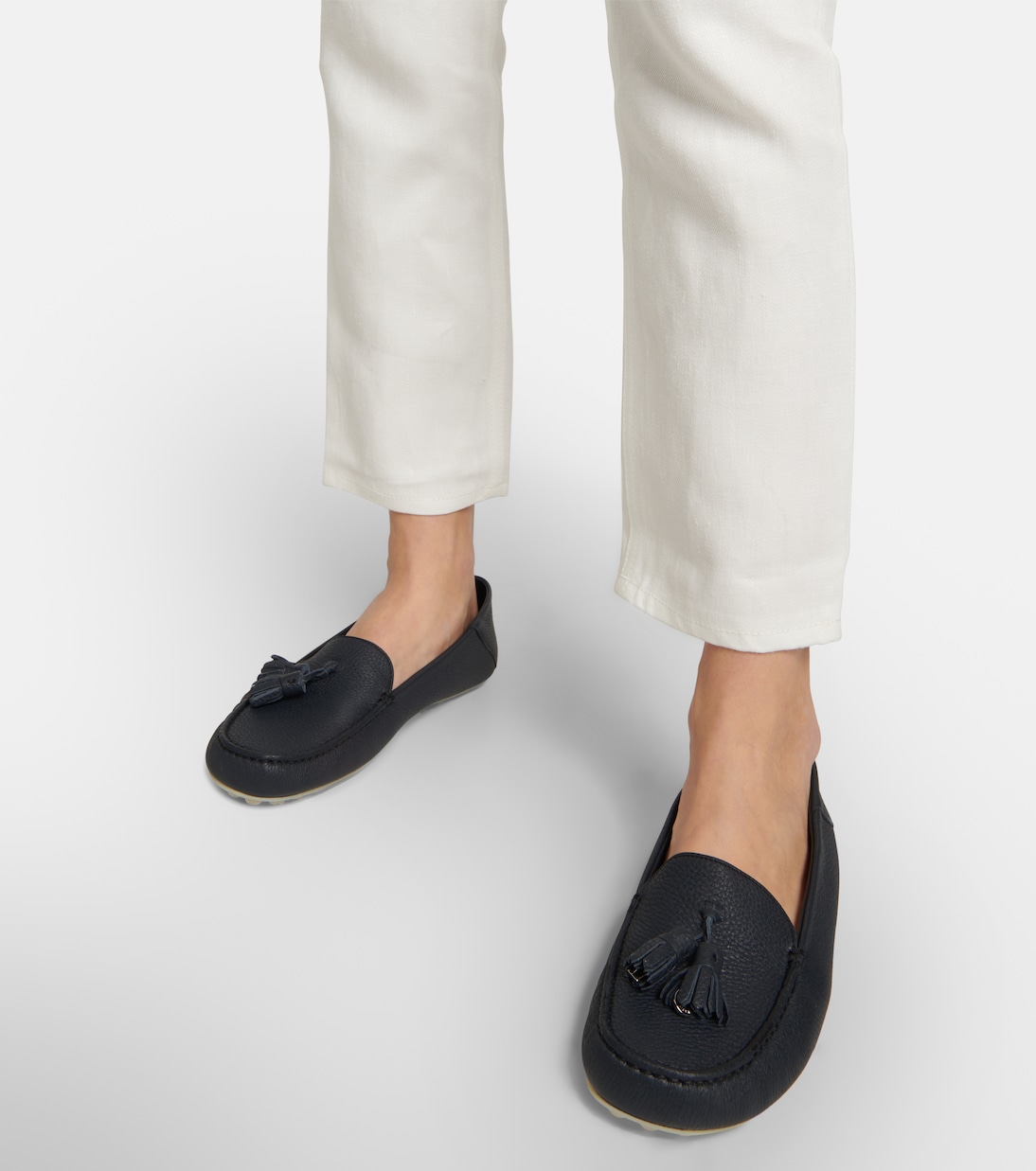 Mokassins Dot Sole aus Leder | Loro Piana