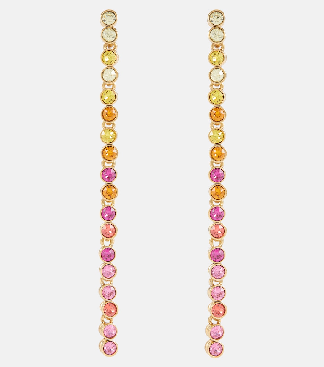 Orecchini pendenti Champagne Strand | Oscar de la Renta