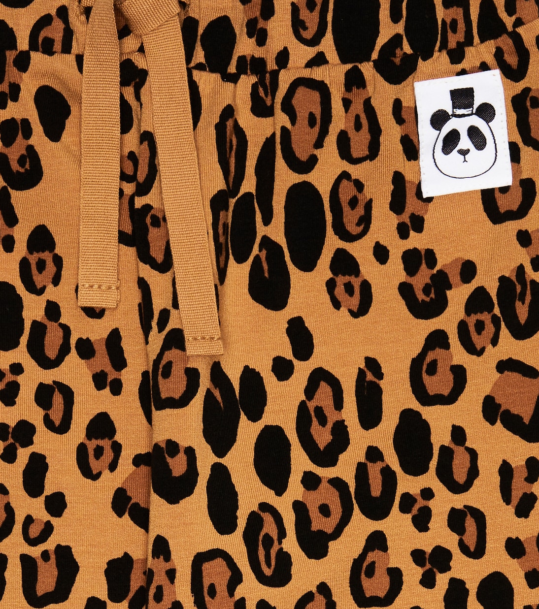 Basic Leopard jersey sweatpants | Mini Rodini