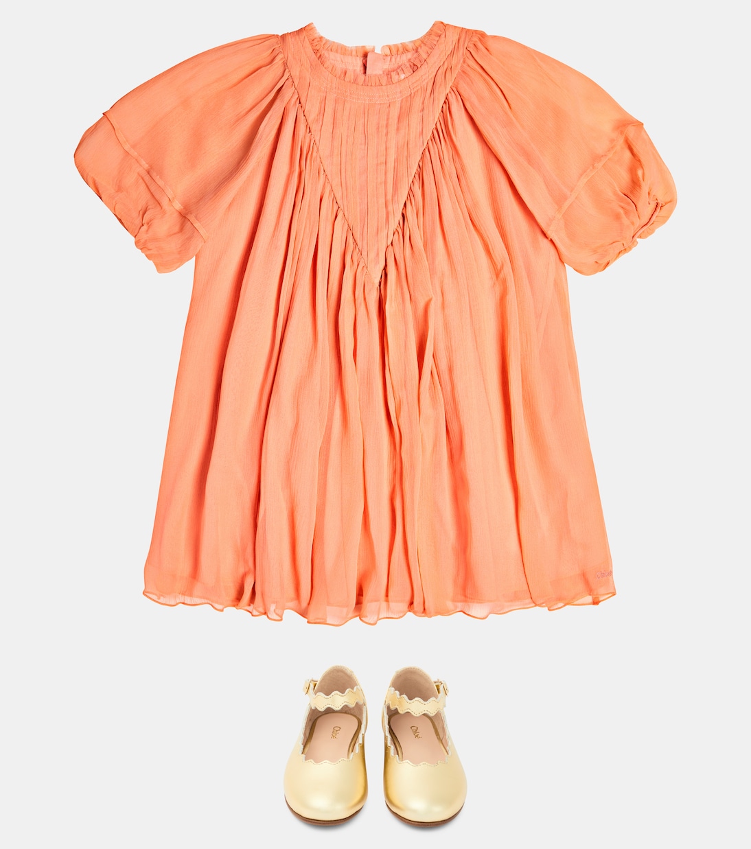 Silk dress | Chloé Kids