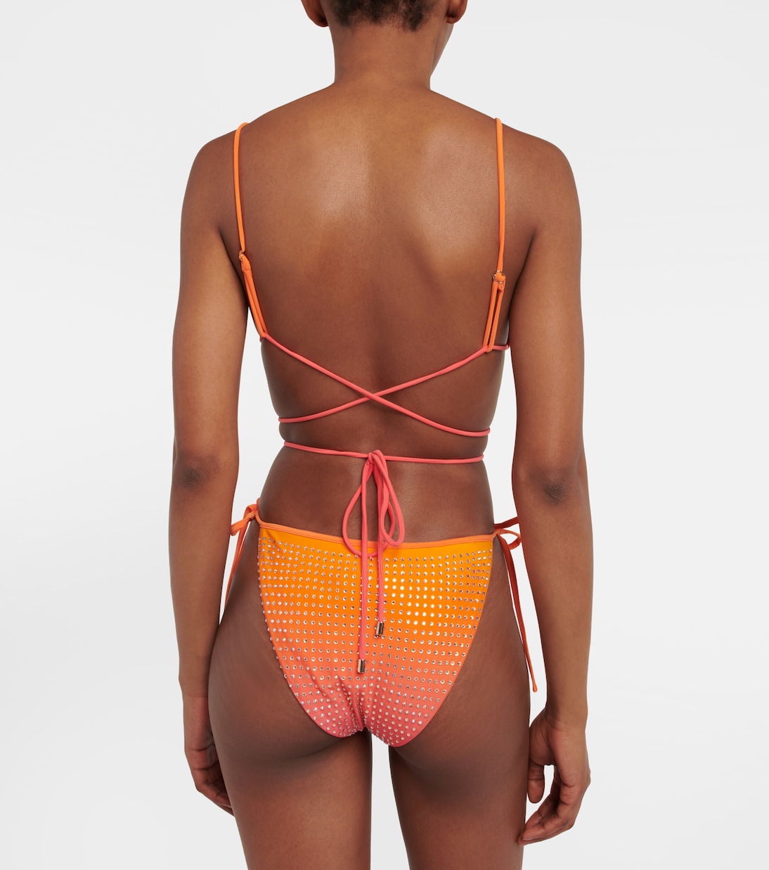 Embellished bikini top | Self-Portrait