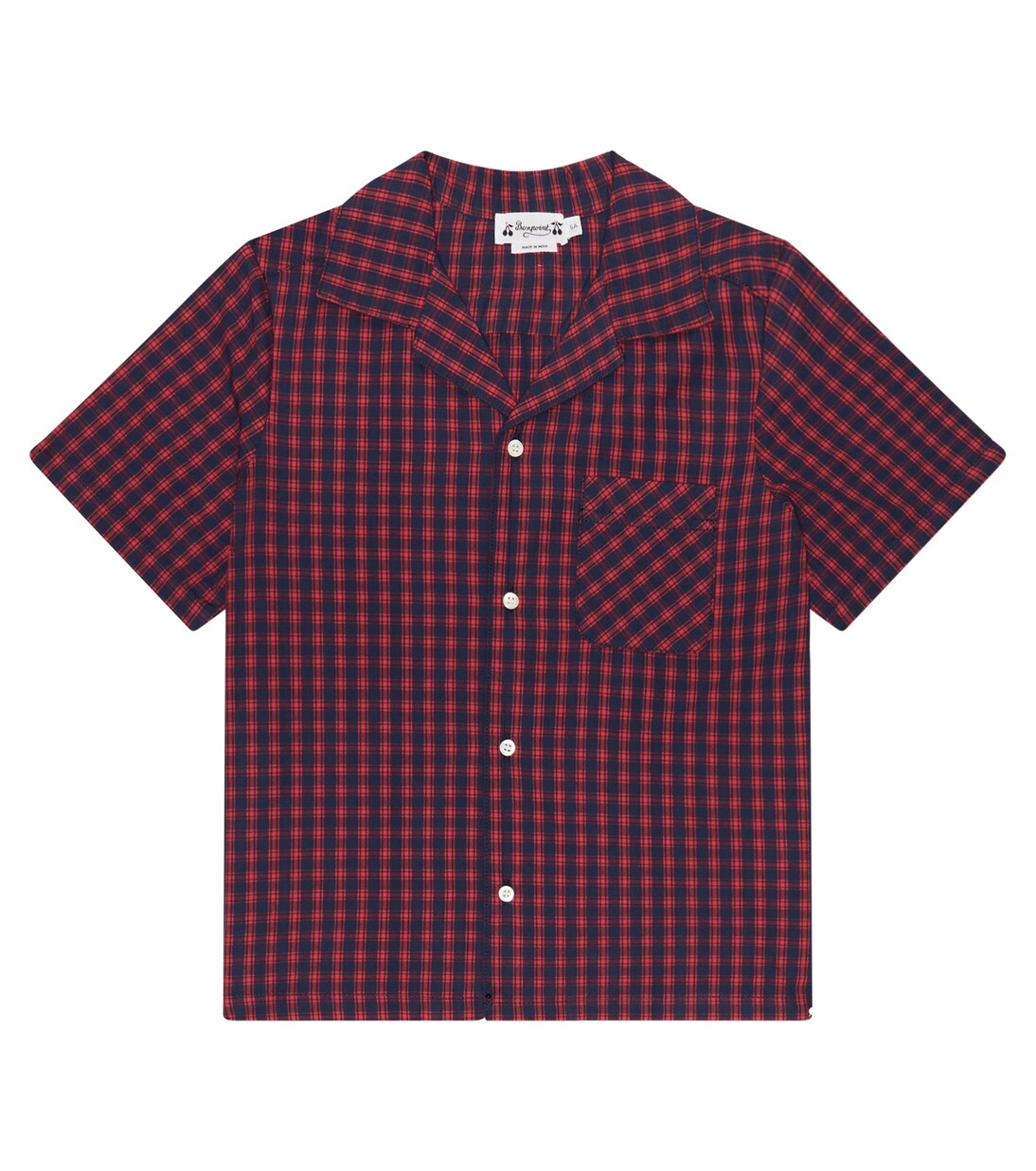 Camisa Steve de algodón floral | Bonpoint