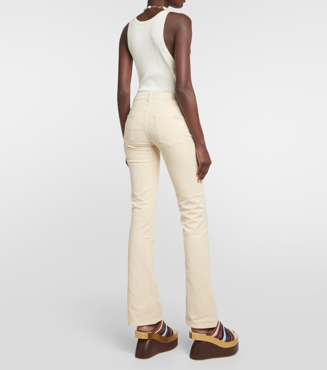 Mid-rise flared jeans | 7 For All Mankind