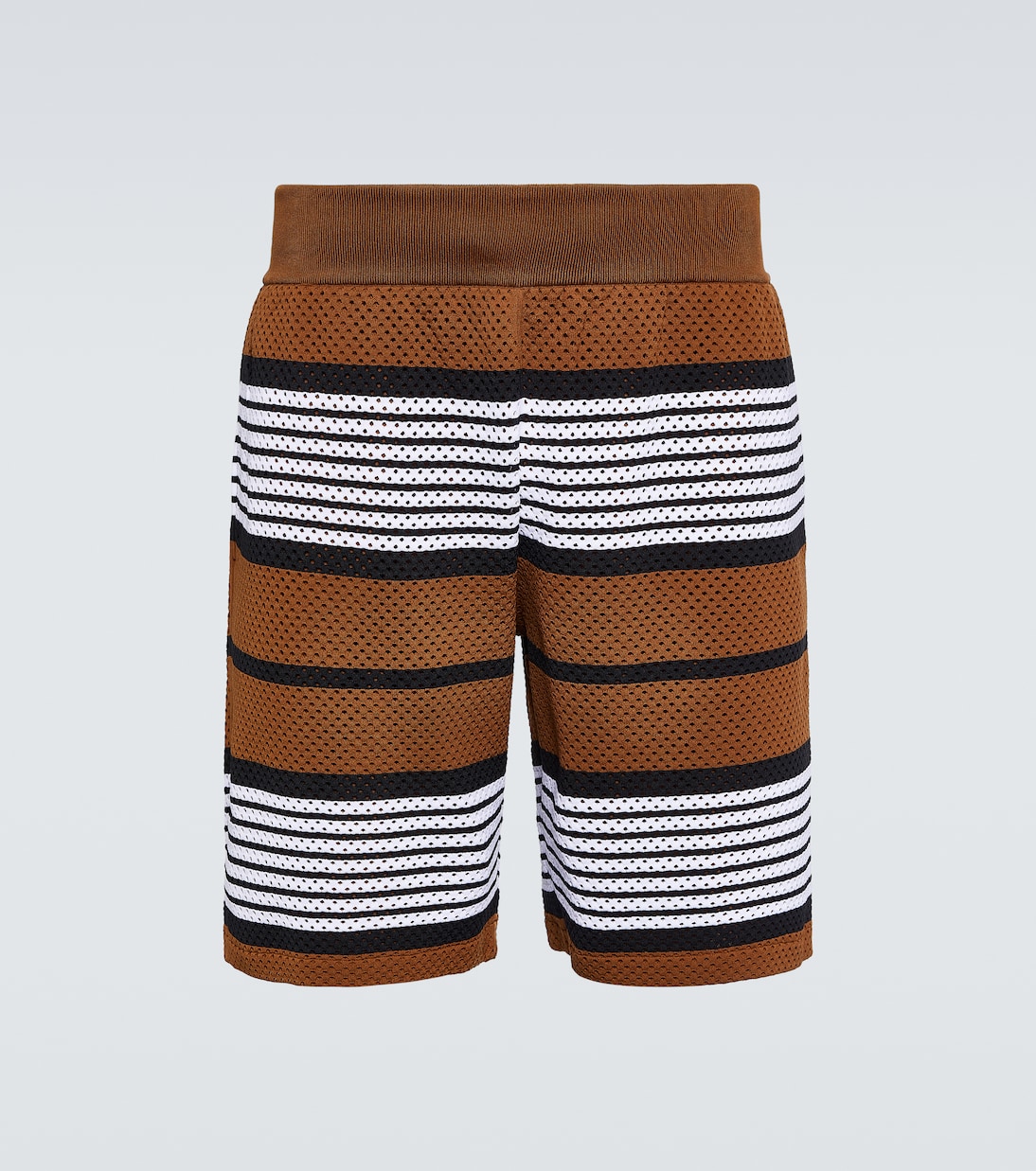 Striped mesh shorts | Burberry