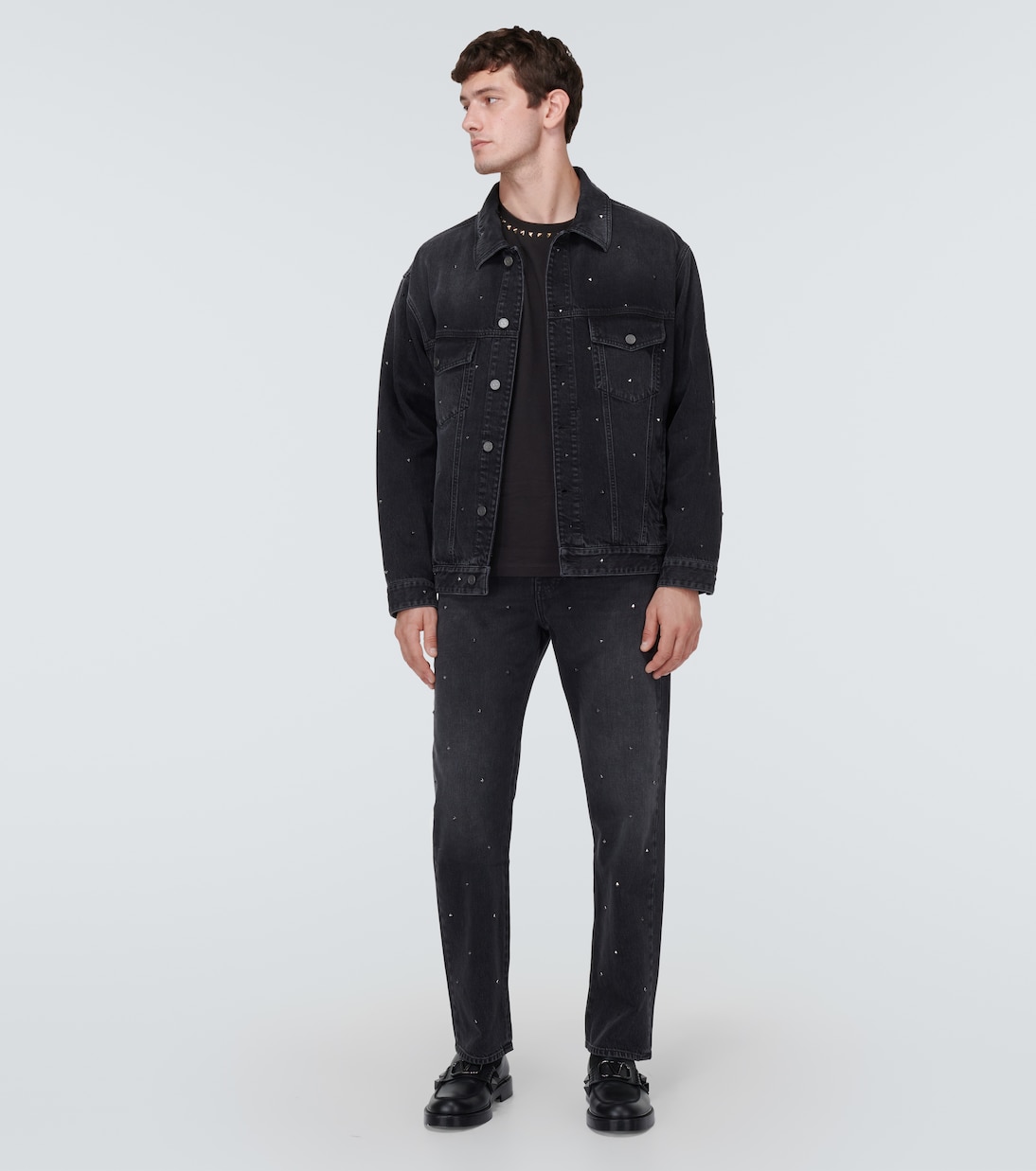 Camiseta Rockstud de jersey de algodón | Valentino