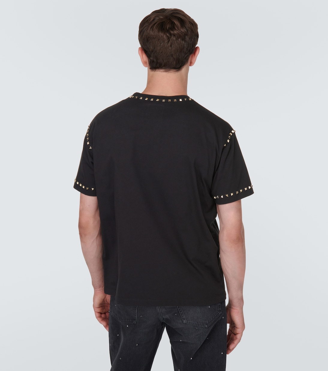 Camiseta Rockstud de jersey de algodón | Valentino
