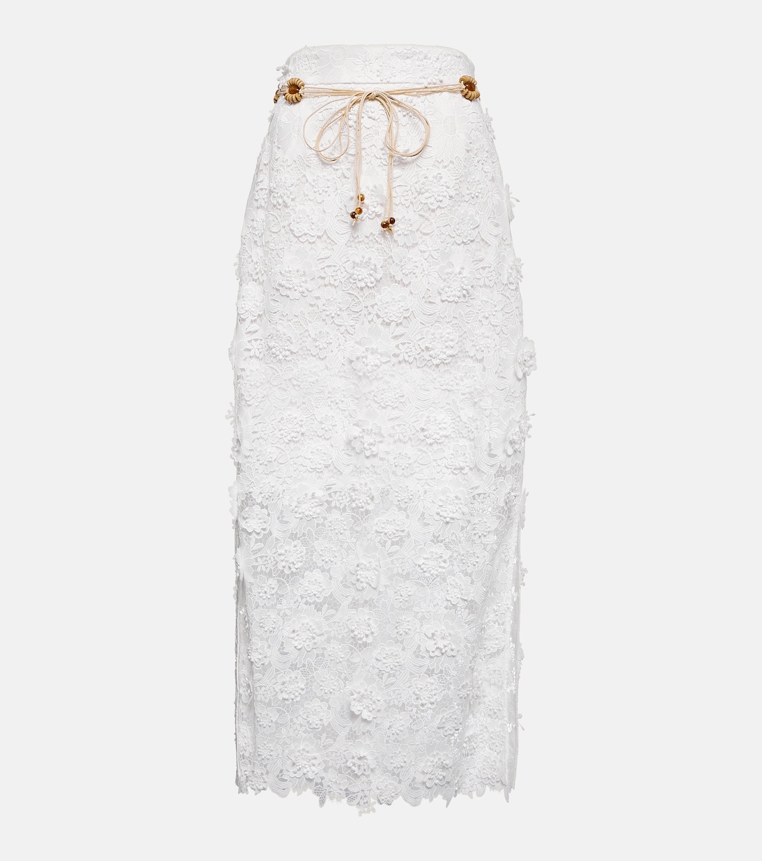 Raie lace midi skirt | Zimmermann
