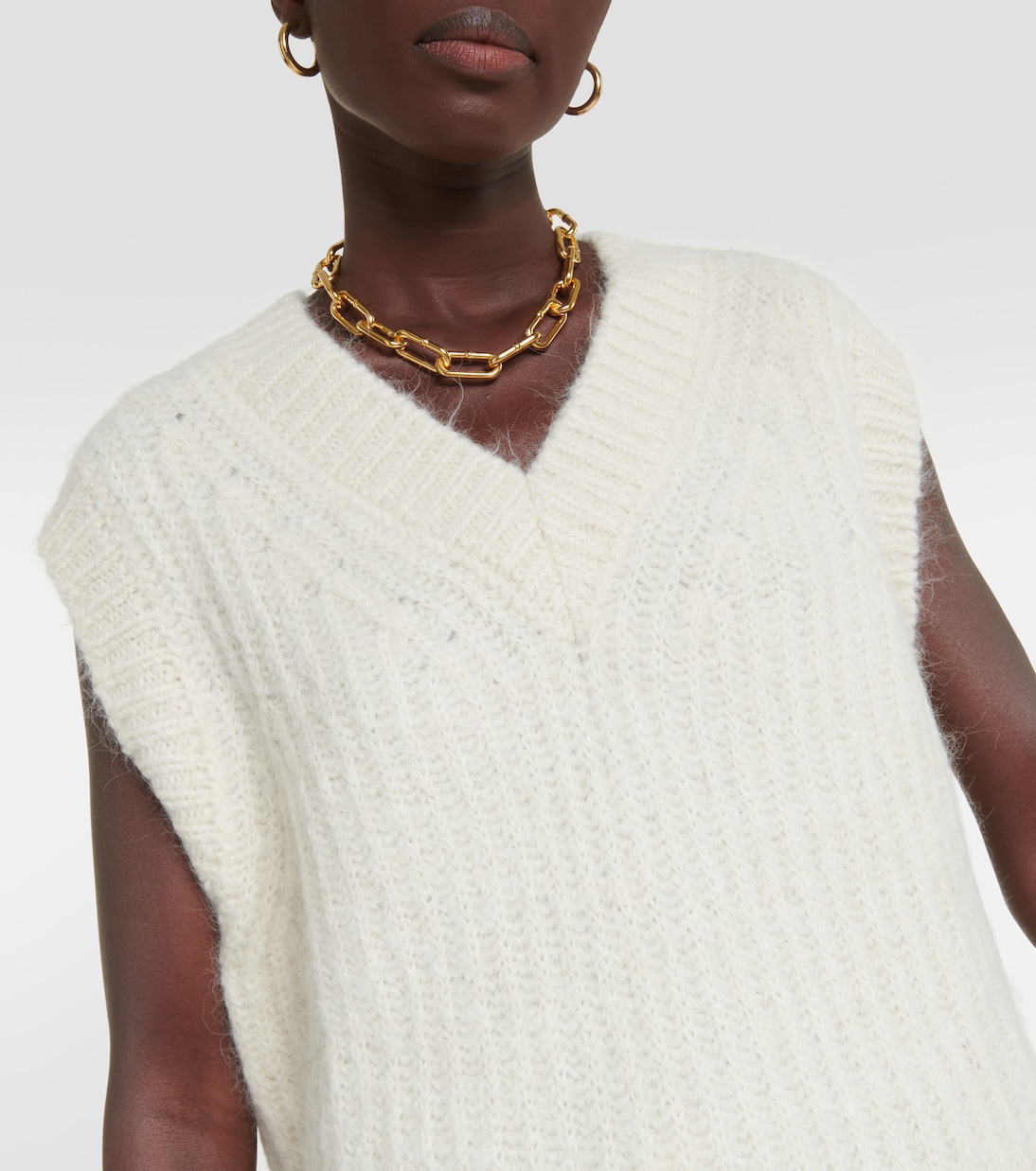 Wool-blend vest | Ami Paris