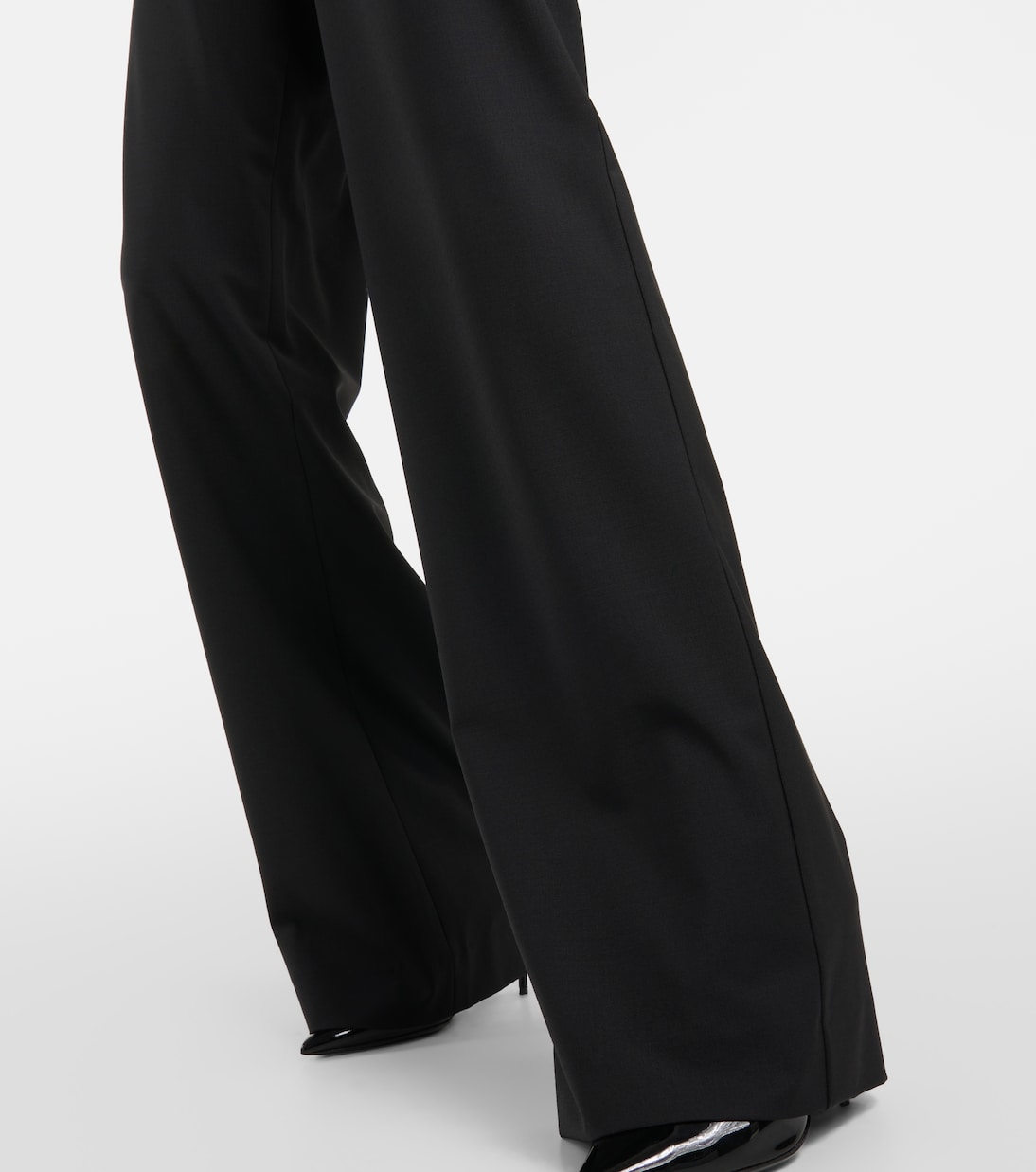 Pantalon ample en laine mélangée | Dolce&Gabbana