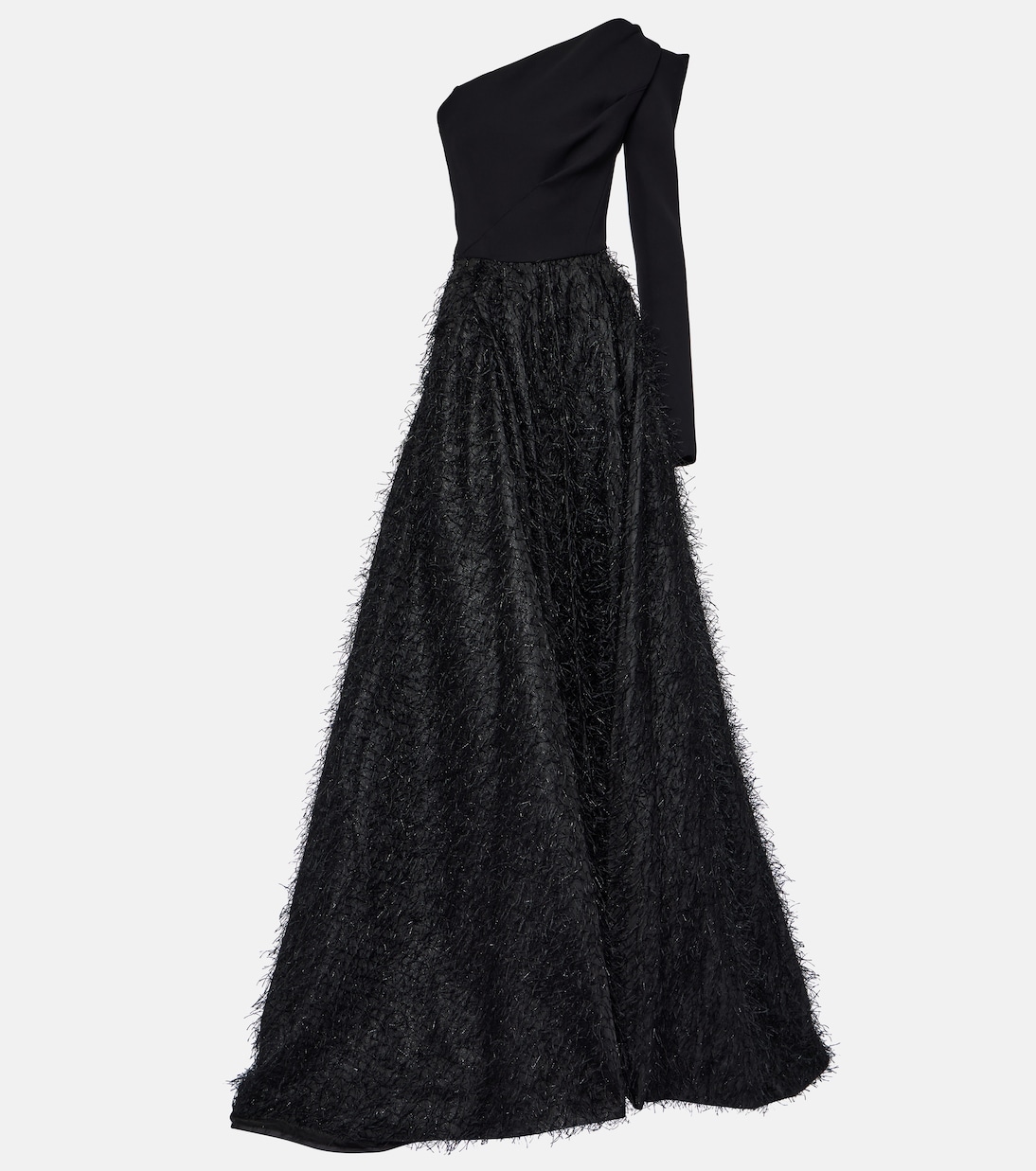 Audacity one-shoulder maxi gown | Maticevski