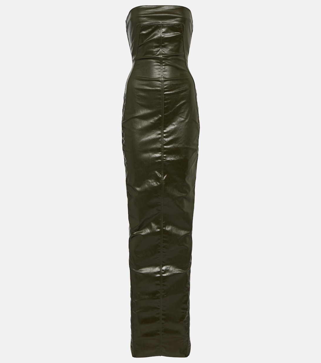 Robe longue en jean | Rick Owens