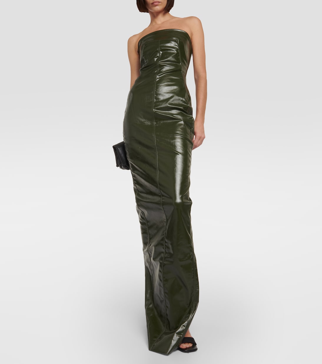 Robe longue en jean | Rick Owens