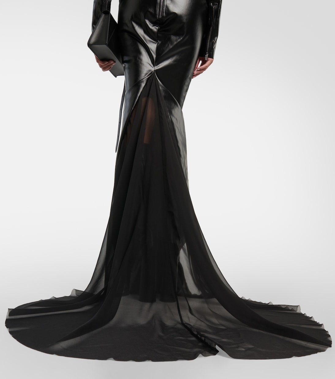 Abito lungo in cotone  | Rick Owens