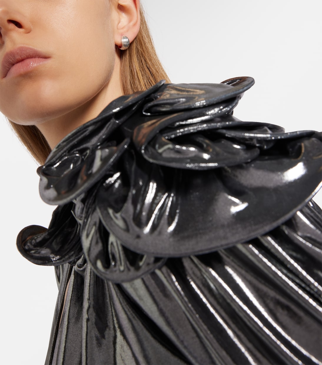 Reversible sterling silver hoop earrings | Sophie Buhai