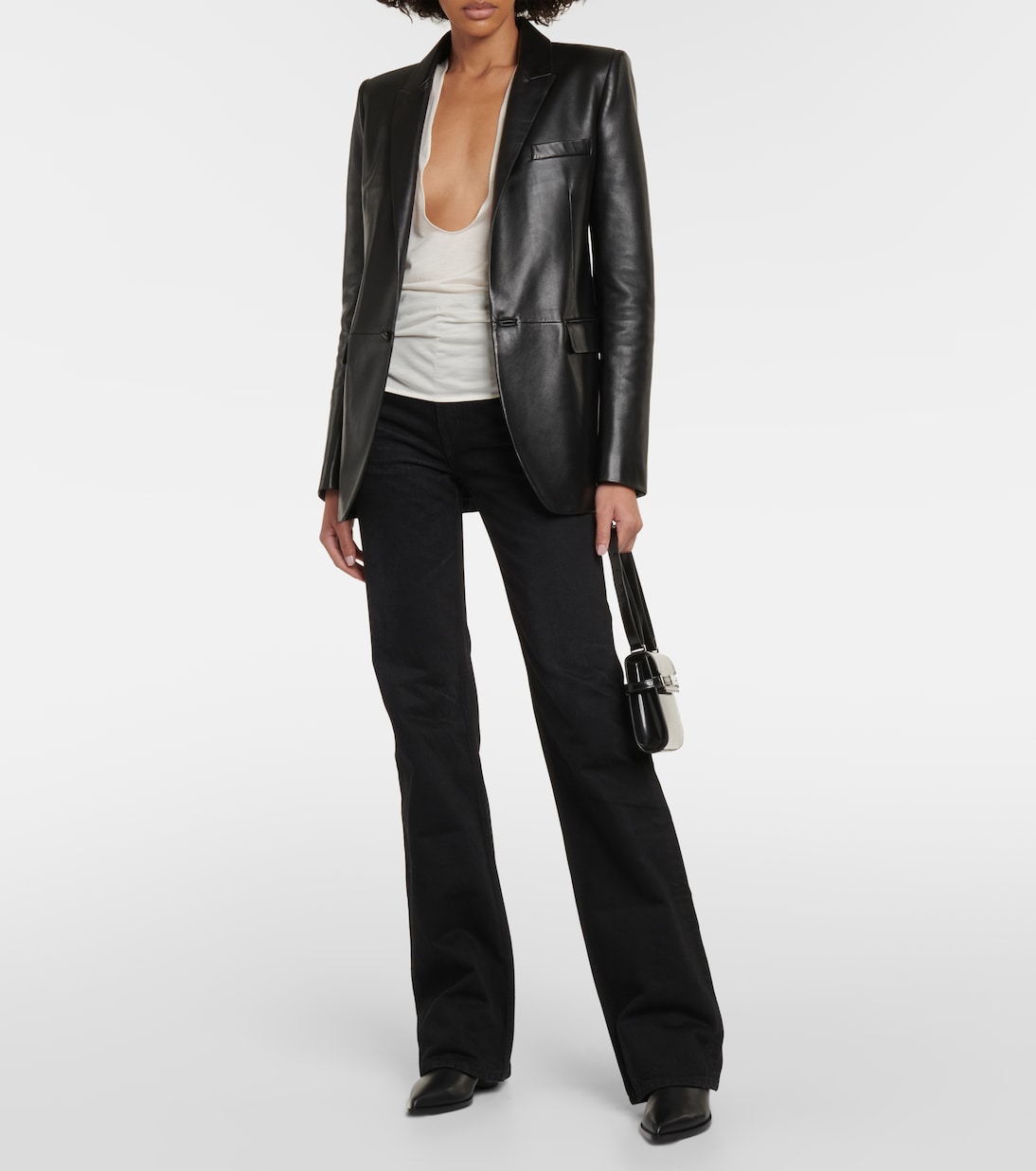 Ankle Boots Kinney aus Leder | Gianvito Rossi