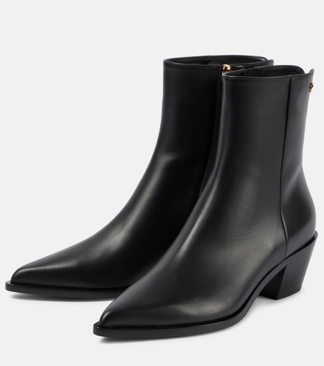 Ankle Boots Kinney aus Leder | Gianvito Rossi