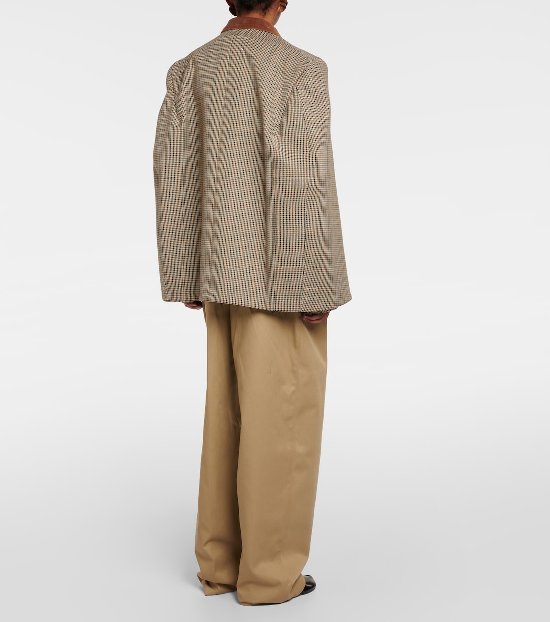 Blazer in lana pied-de-poule | Maison Margiela