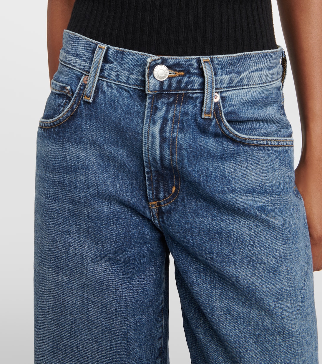 Jeans Clara a gamba larga  | Agolde