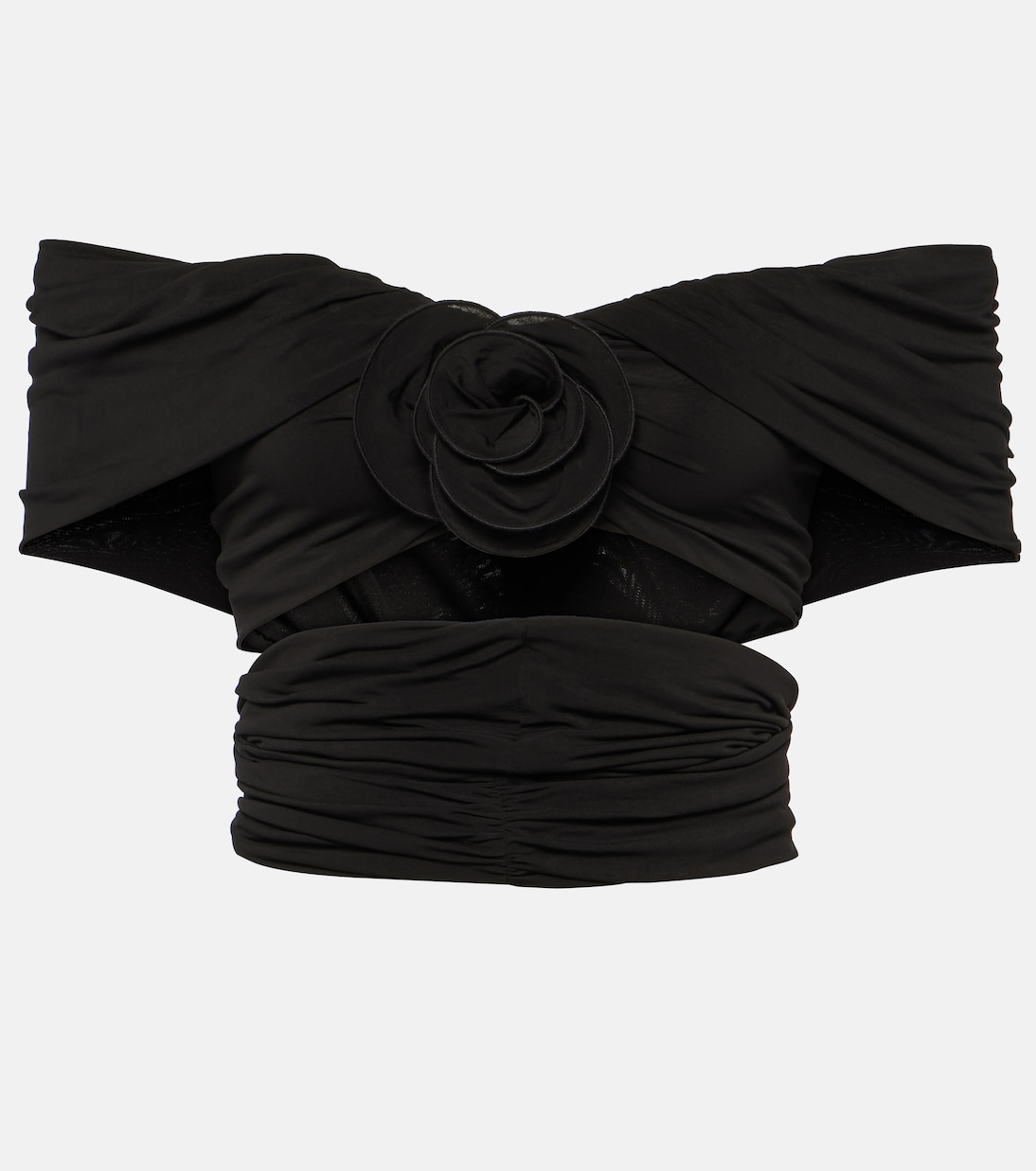 Top cropped con scollo bardot | Magda Butrym