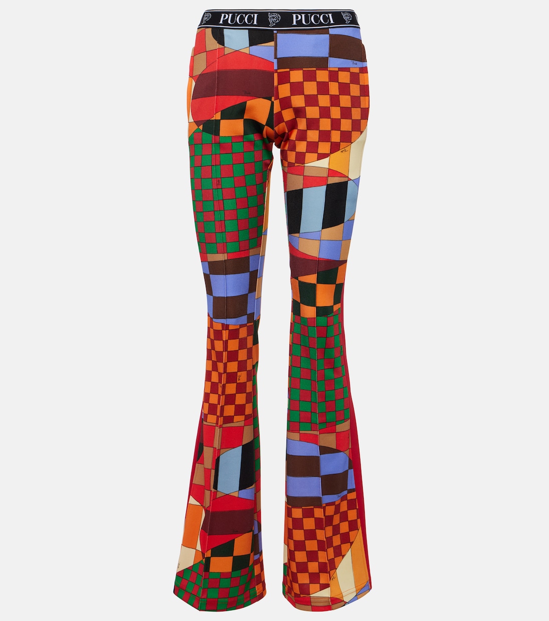 Giardino jersey flared pants | Pucci
