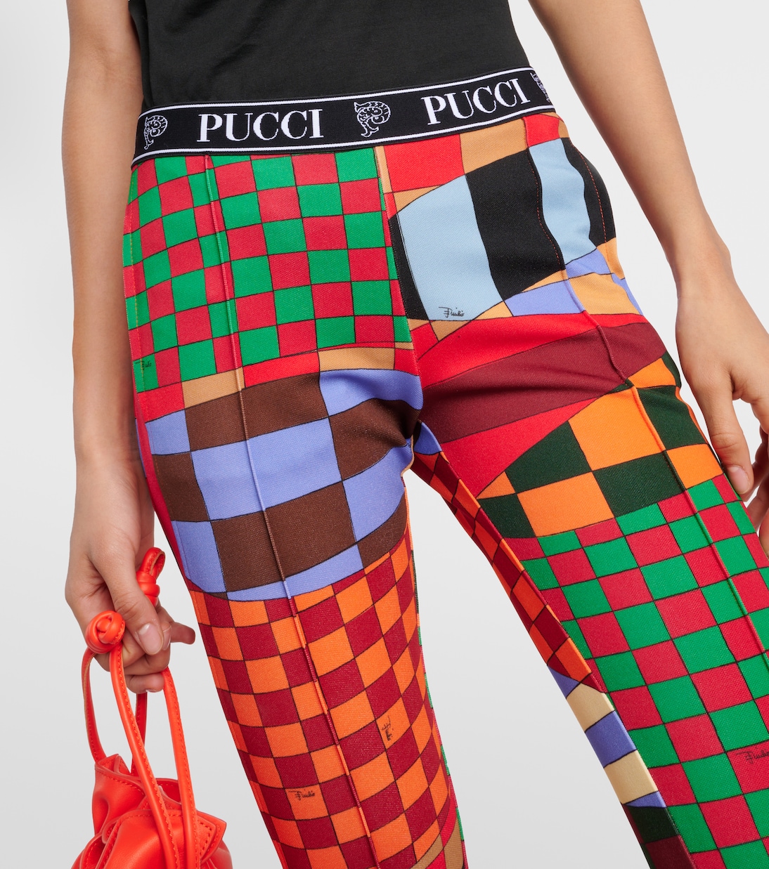 Giardino jersey flared pants | Pucci