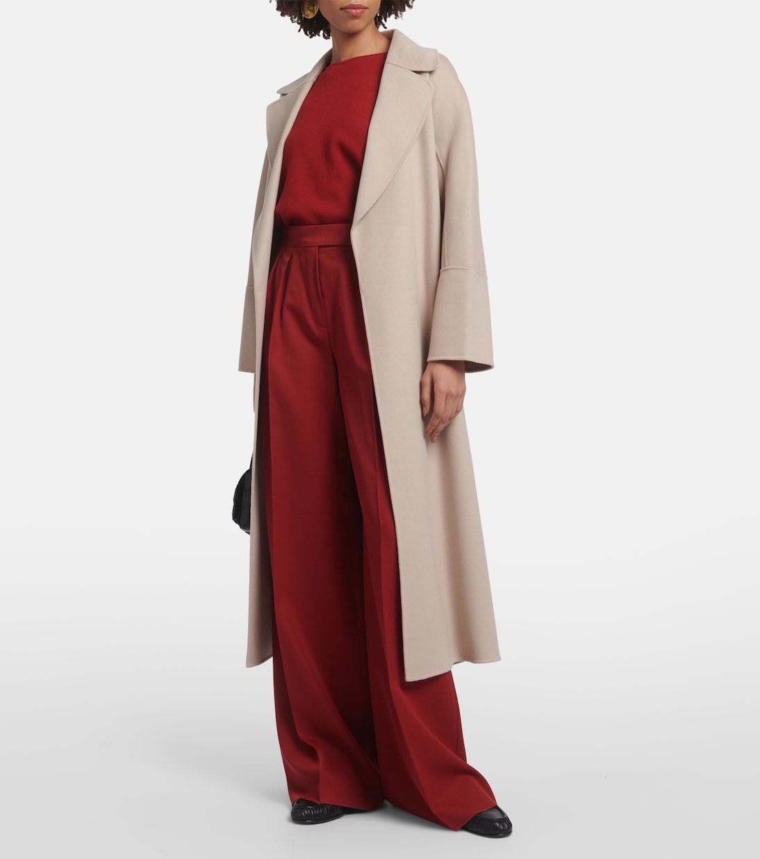 Abrigo envolvente Elisa de lana virgen | 'S Max Mara