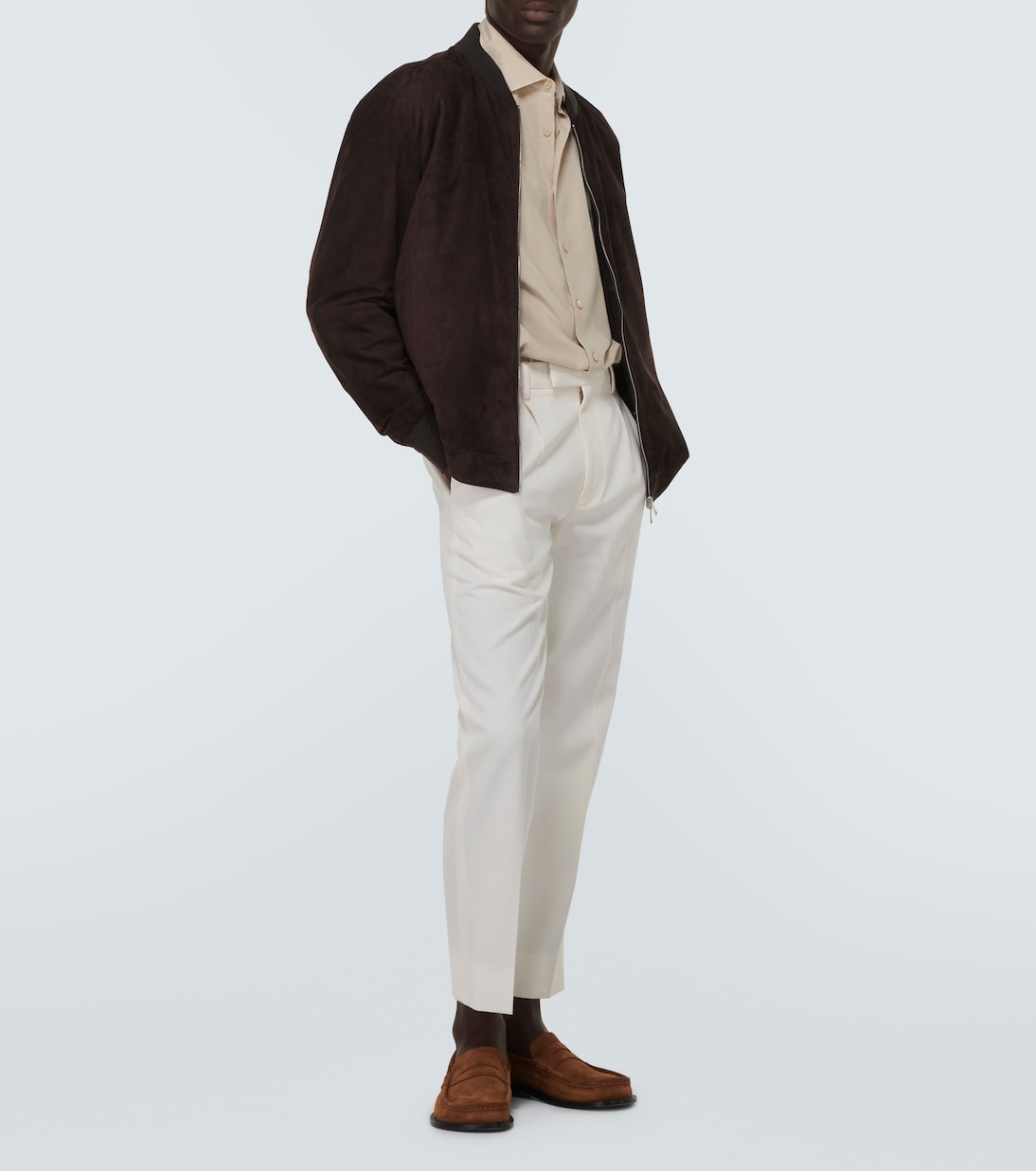 Bomber in suede | Zegna