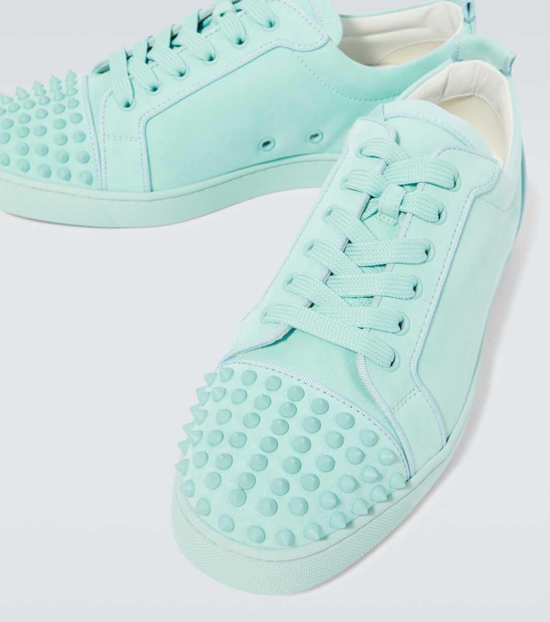 Baskets Louis Junior Spikes en cuir | Christian Louboutin