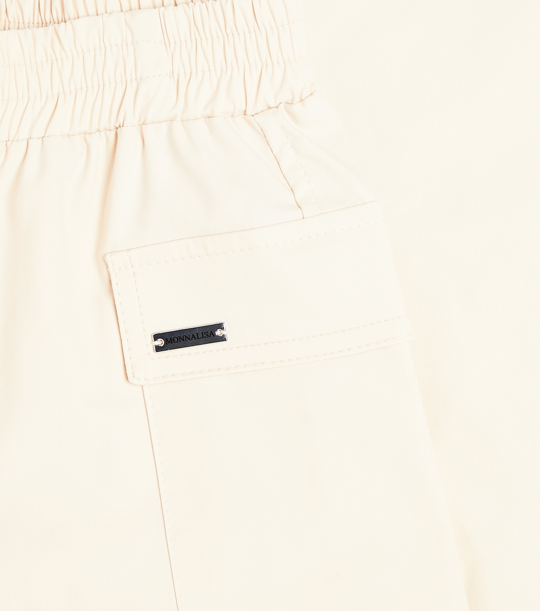 Levantina cotton-blend cargo pants | Monnalisa