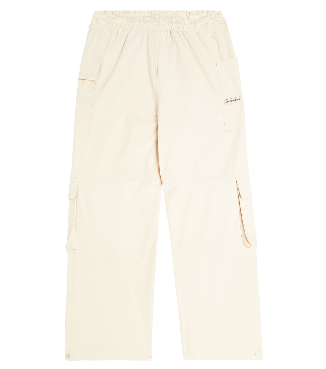 Levantina cotton-blend cargo pants | Monnalisa
