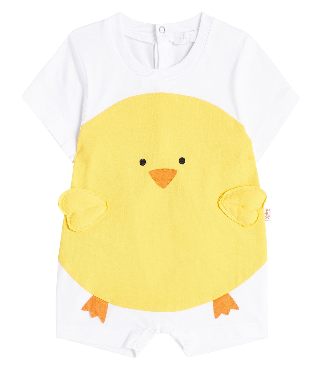 Baby - Jumpsuit corta in jersey di cotone | Il Gufo