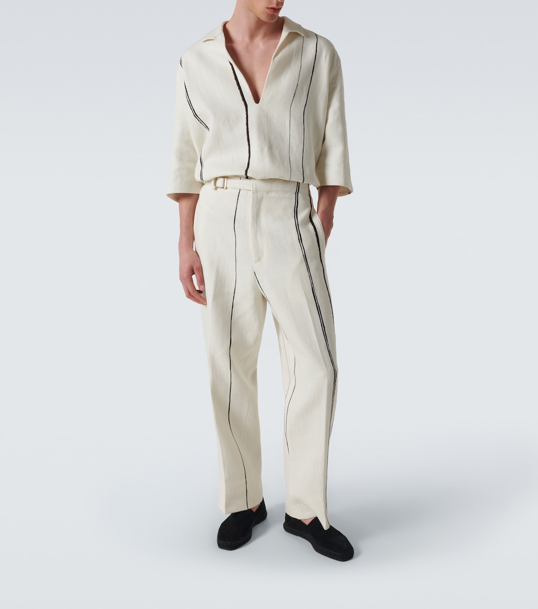 Pantaloni regular in lino | Zegna