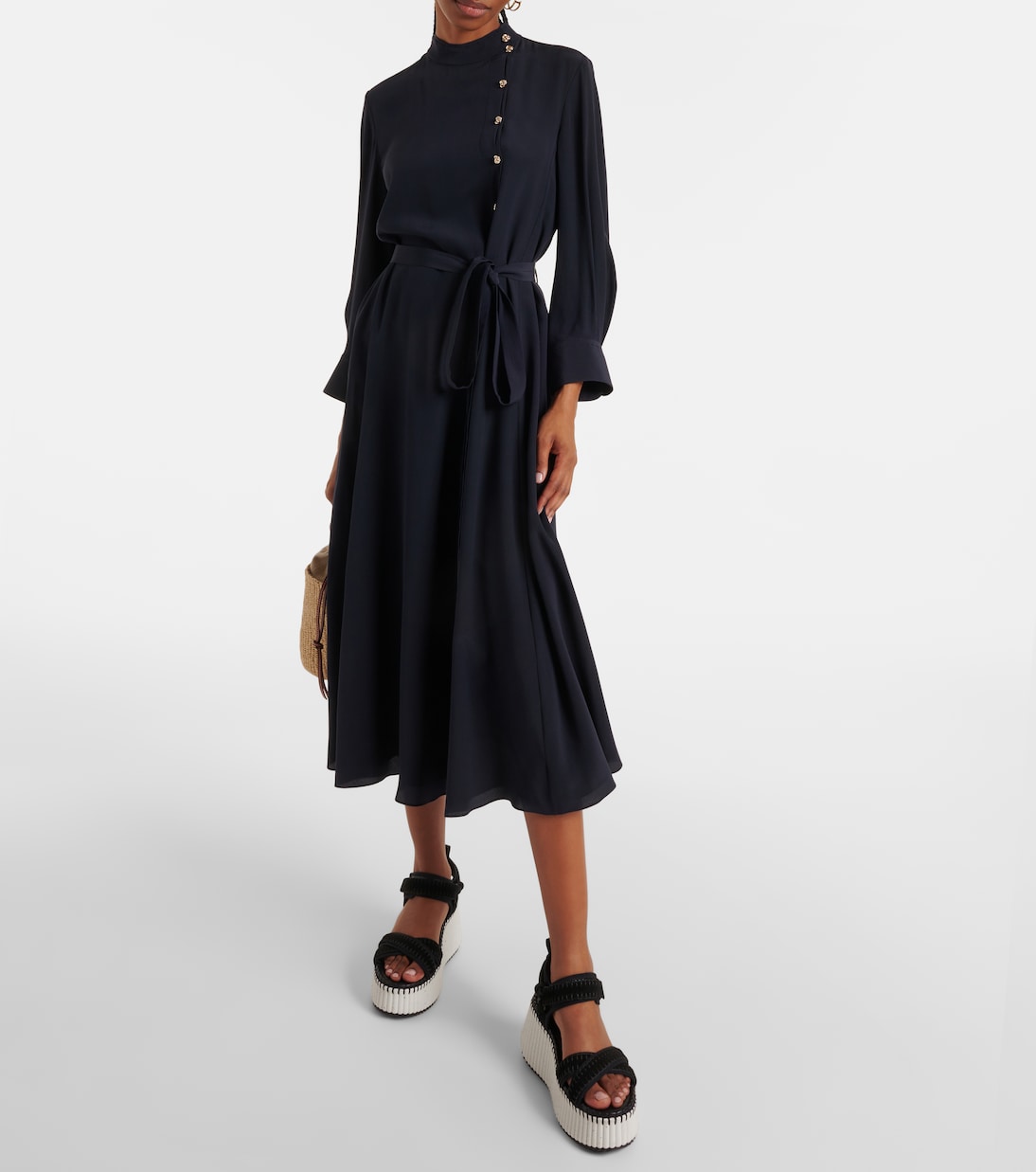 Nama suede platform sandals | Chloé