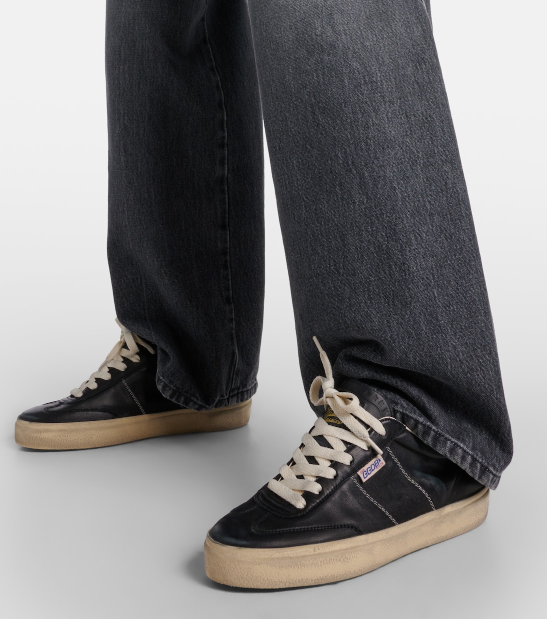 Soul-Star leather sneakers | Golden Goose