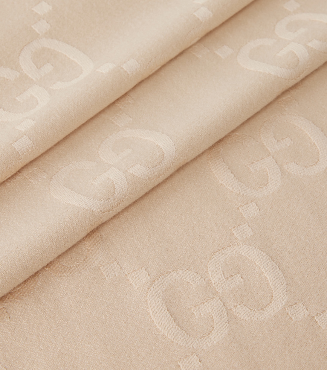 GG wool and silk jacquard blanket | Gucci