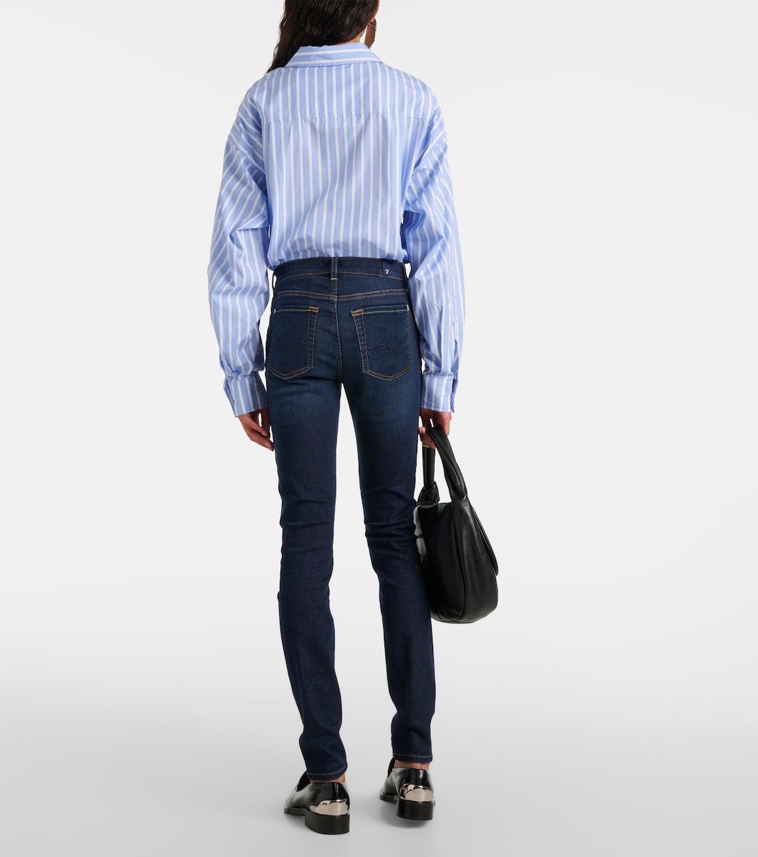 Jean The Skinny à taille mi-haute | 7 For All Mankind
