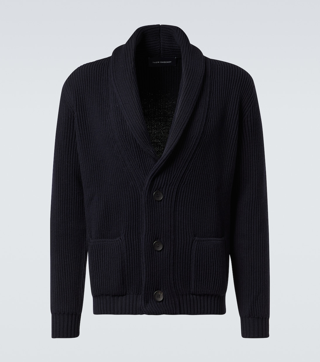 Cardigan in lana a coste | Thom Sweeney