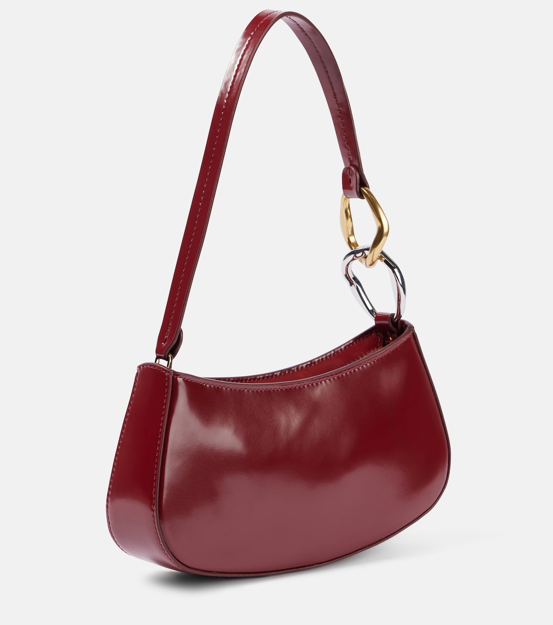 Schultertasche Ollie aus Leder | Staud