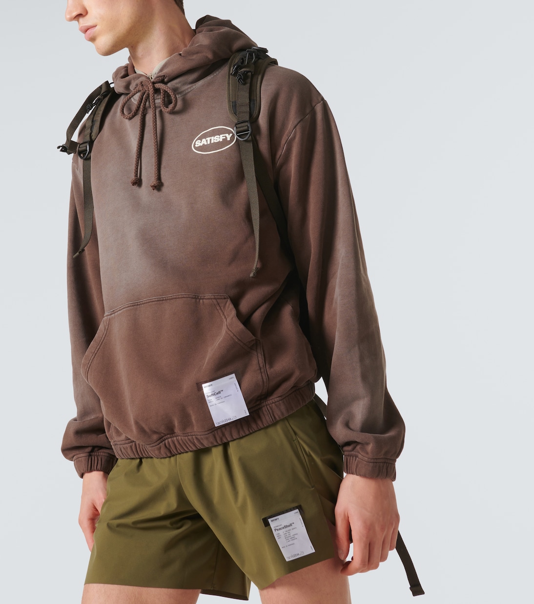Felpa in cotone con cappuccio | Satisfy