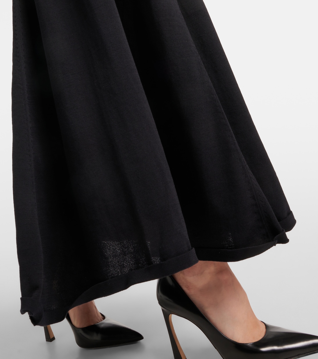 Maxikleid aus einem Baumwollgemisch | Victoria Beckham