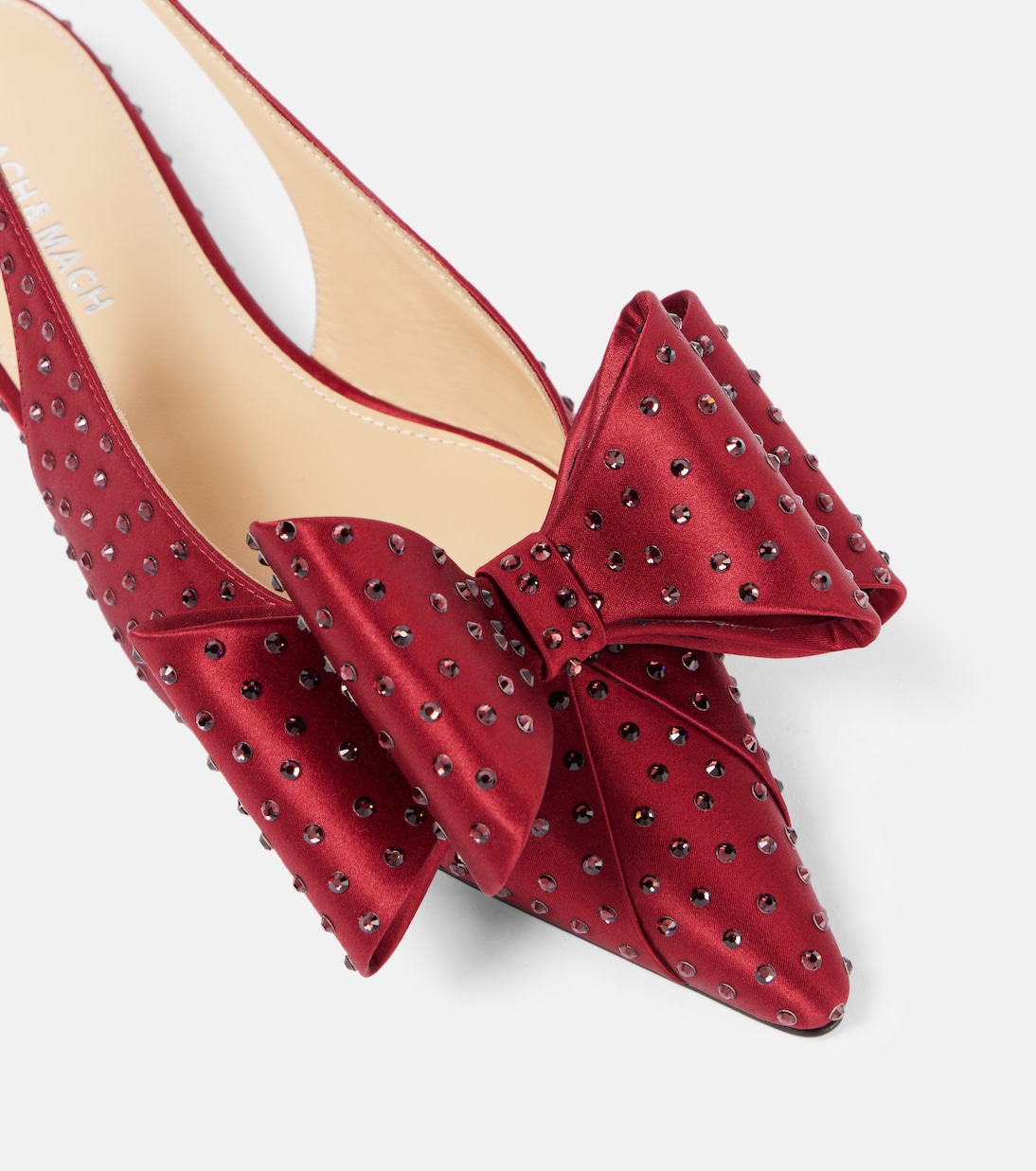 Ballerine slingback Le Cadeau con cristalli | Mach & Mach