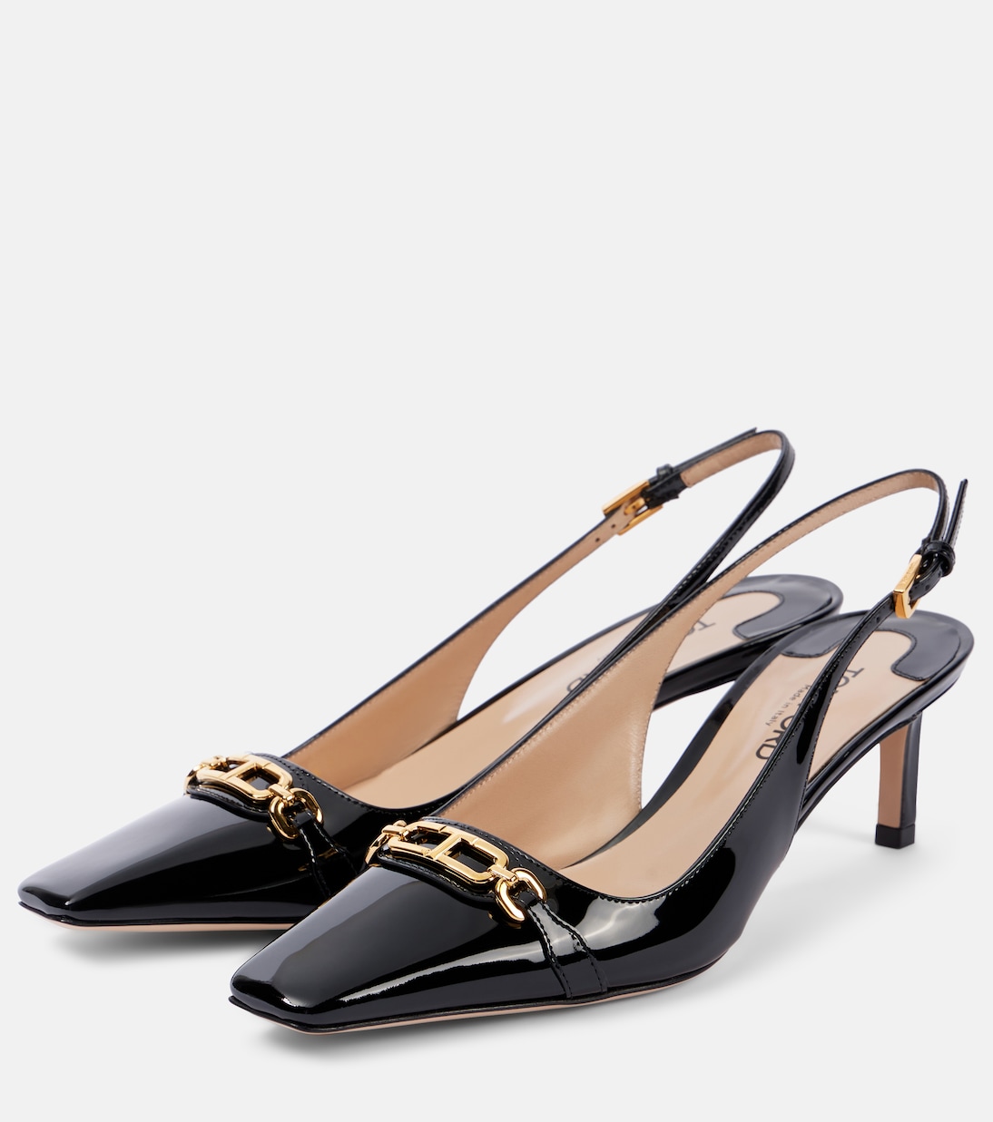 Whitney 55 patent leather slingback pumps | Tom Ford
